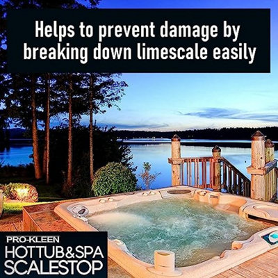 15L of Pro-Kleen ScaleStop Hot Tub & Spa Descaler - Limescale Removal & Prevention Inhibitor