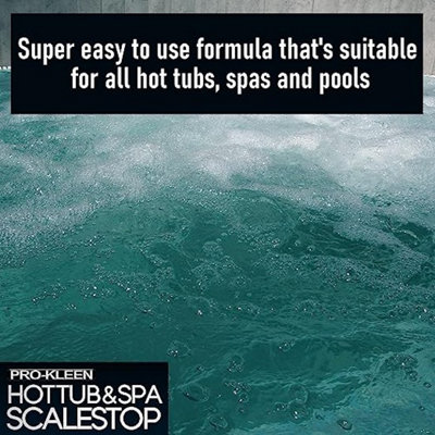 15L of Pro-Kleen ScaleStop Hot Tub & Spa Descaler - Limescale Removal & Prevention Inhibitor