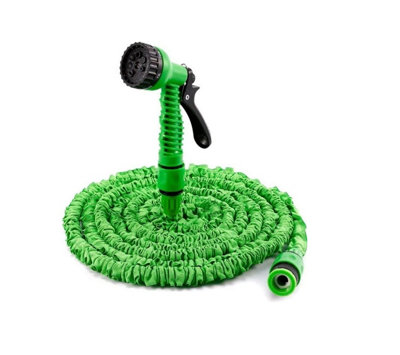 15M Expanding Garden Hose Pipe Lightweight Flexible 7 Dial Spray Gun - 3
