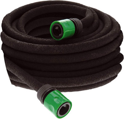 15m Hozelock Compatible Porous Soaker Hose Garden Drip Irrigation Watering Pipe Irrigation Soaking Pipe Suitable for all Plants