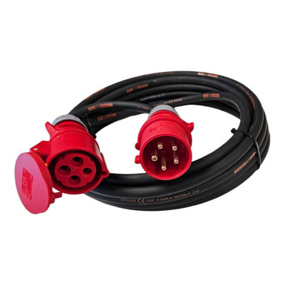 15m -Phase 5-Pin Plug to 4-Pin Convertion Cable