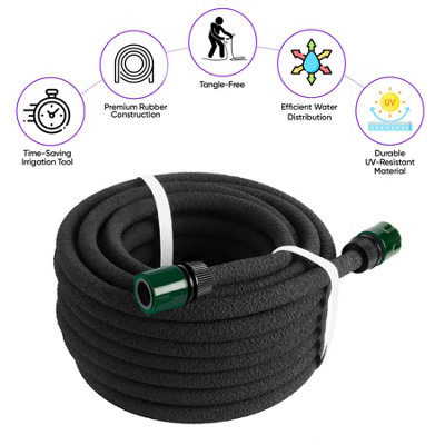 15M Porous Garden Soaker Hose Pipe - 8