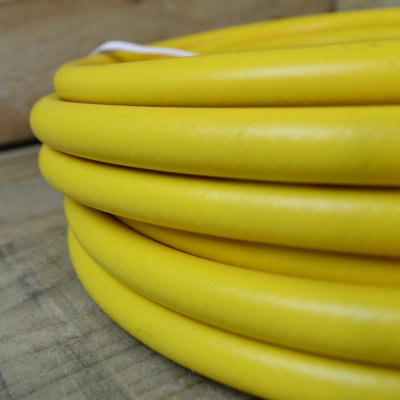 15m Pro Gold Yellow Hammer Professional Garden Hose Pipe