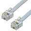 15m RJ11 Male to Plug Cable Router Modem Lead Broadband Filter Phone ADSL Fax