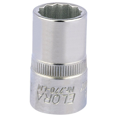 15mm 1/2" Square Drive Elora Bi-Hexagon Socket 24608