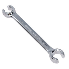 15mm + 17mm Metric Combination Flare Nut Brake Gas Fuel Pipe Spanner Wrench