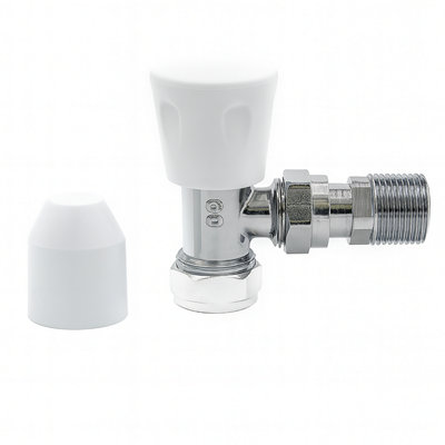 15mm Chrome Plated Solar Angle Radiator Valve - Reliable Heating System ...
