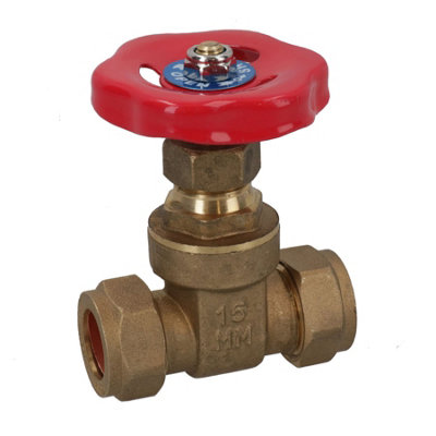 15mm Copper Pipe Gas Valve Isolator Turn On Off GasCock Plumbing Connector