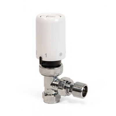 15mm i-Tec Angled Thermostatic Radiator Valve - TR15ATRV