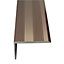 15mm Self-Adhesive Stair Nosing Trim Bronze 3ft / 0.9metres Edging Strip Tile / Laminate / Wood To Carpet Or Vinyl