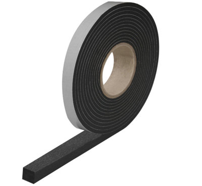 15mm Wide Expanding Foam Tape Weather Seal Eaves Filler Draught Excluder Expansion 3-15mm 10m