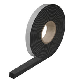 15mm Wide Expanding Foam Tape Weather Seal Eaves Filler Draught Excluder Expansion 3-15mm 10m