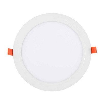 15W Premium LED Panel Downlighter Round 3000K (170mm dia) 2pcs pack