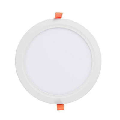 15W Premium LED Panel Downlighter Round 4000K (170mm dia) Pack of 2pcs