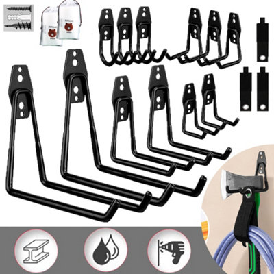 15X Storage Hooks Utility Double Wall Mount