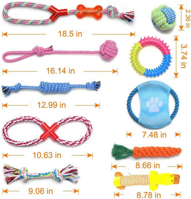 Dog Rope Toy Amazon Lage Dog Ope Toys Fo Aggessive Chewes, Dog Toys Set Fo Indestructible Dog Toy