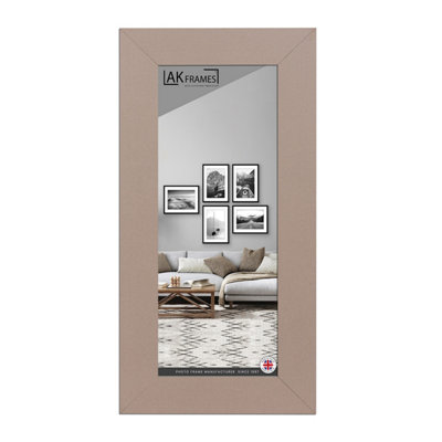 15x5" Rose Gold Poster Frame - Modern Picture Frame for Wall Art, Prints and Photos - Durable and Stylish Display Frame