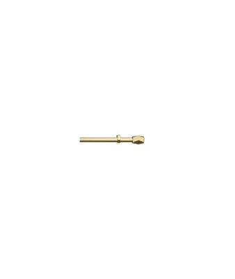 16-19mm  Tetra Eyelet Metal Curtain Pole - Gold