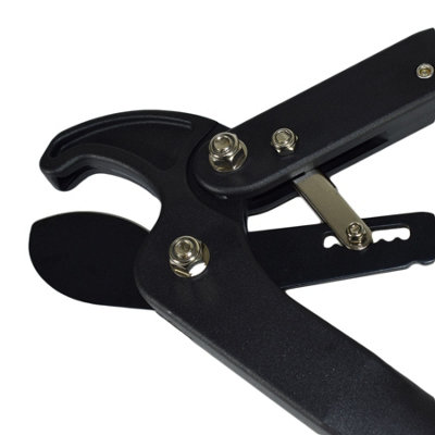 16" Garden Anvil Ratchet Lopper Pruner Lightweight Fibreglass 30mm Capacity - 3