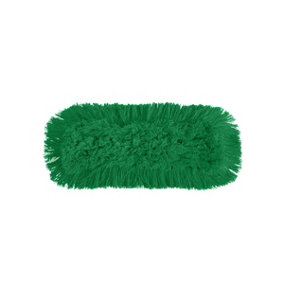 16 Inch (40cm) Green Dust Beater / Dust control nop acrylic head - Replacement sweeper head only - Abbey