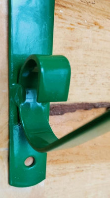16 Inch Green Hanging Basket Bracket - 5