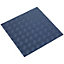 16 PACK Vinyl Floor Tile - Peel & Stick Backing - 457.2 x 457.2mm - Blue Tread