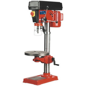 16-Speed Bench Pillar Drill - 550W Motor - 960mm Height - Safety Release Switch
