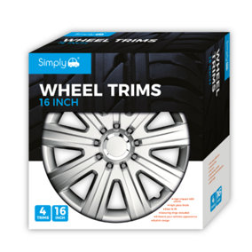 16" Wheel Trims "Arcee" Set of 4 Trims by Simply