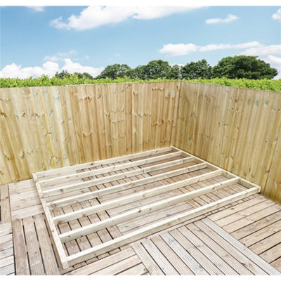 16 x 11 (4.9m x 3.4m) Pressure Treated Timber Base (C16 Graded Timber 45mm x 70mm)