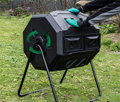 160 Litre Garden Compost Tumbler - 5