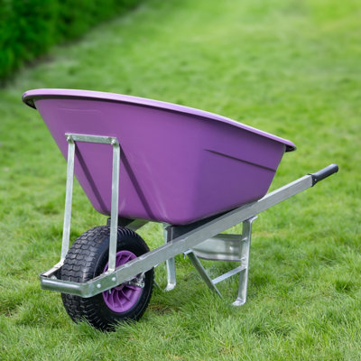 160 Litre Wide-Wheel Wheelbarrow