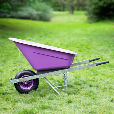 160 Litre Wide-Wheel Wheelbarrow
