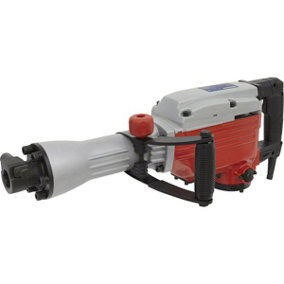 1600W Demolition Breaker Hammer - Vibration Reducing Rubber Grip - SDS-Hex Chuck