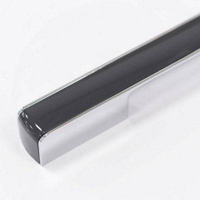 160mm Anthracite/Polished Chrome D Handle Price Comparisons | Compare The Build