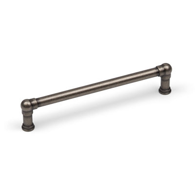 160mm Antique Pewter Cabinet Handle Kitchen Drawer Cupboard Industrial Pipe Pull