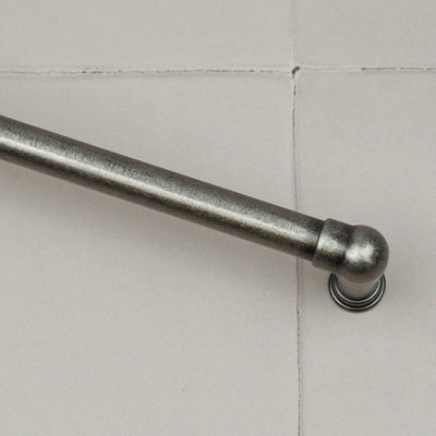 160mm Antique Pewter Cabinet Handle Kitchen Drawer Cupboard Industrial Pipe Pull