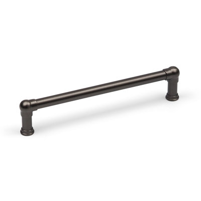 160mm Brushed Grey Cabinet Handle Kitchen Drawer Cupboard Industrial Pipe Pull