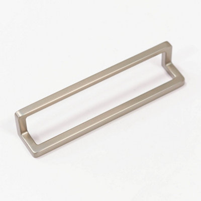 160mm Brushed Nickel L-Shaped Handle