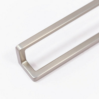 160mm Brushed Nickel L-Shaped Handle