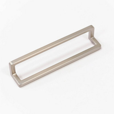 160mm Brushed Nickel L-Shaped Handle