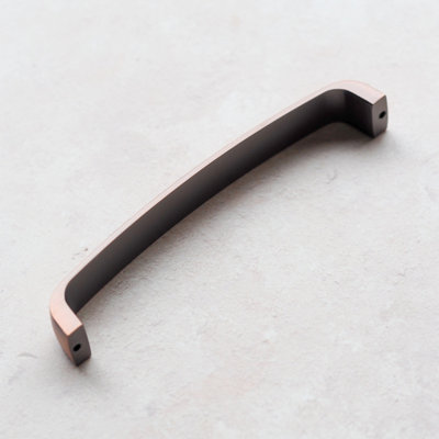160mm Copper Cabinet Handle Brushed Antique Rose Gold Kitchen Cupboard Door Drawer Pull Wardrobe Furniture Replacement