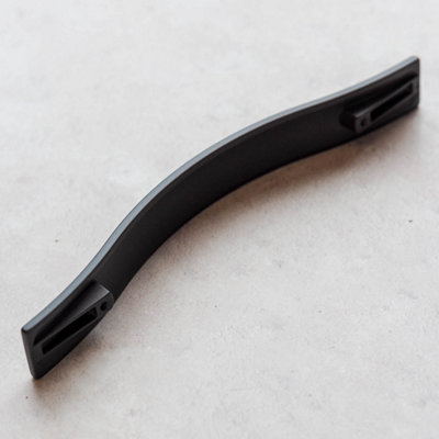 160mm Dark Grey Cabinet Handle Gun Metal Titanium Strap Kitchen Cupboard Door Drawer Pull Bathroom Bedroom Furniture Replacement