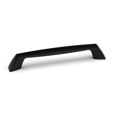 160mm Matt Black Cabinet Handle Dark Kitchen Cupboard Door Drawer Pull Bathroom Bedroom Furniture Replacement Upcycle