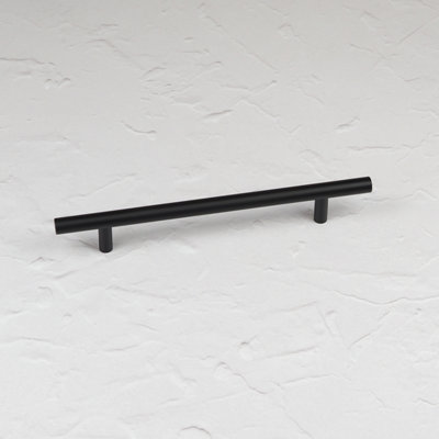 160mm Matt Black Cabinet Handle Dark Kitchen Cupboard Door Drawer Pull Bathroom Bedroom Furniture Replacement