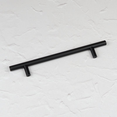 160mm Matt Black Cabinet Handle Dark Kitchen Cupboard Door Drawer Pull Bathroom Bedroom Furniture Replacement