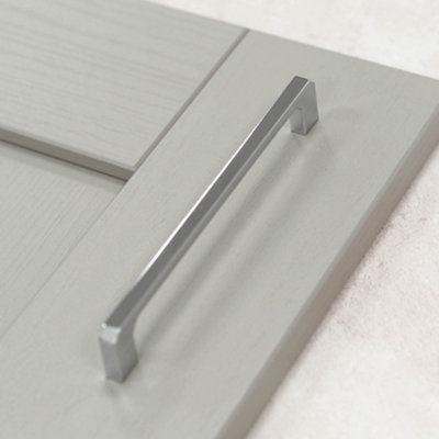 160mm Polished Chrome Cabinet Handle Slim Kitchen Bedroom Bathroom ...