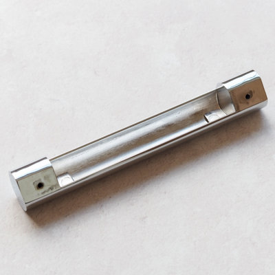 160mm Polished Chrome Cylinder Barrel Handle