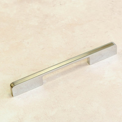 160mm Polished Chrome/Stainless Steel D Handle