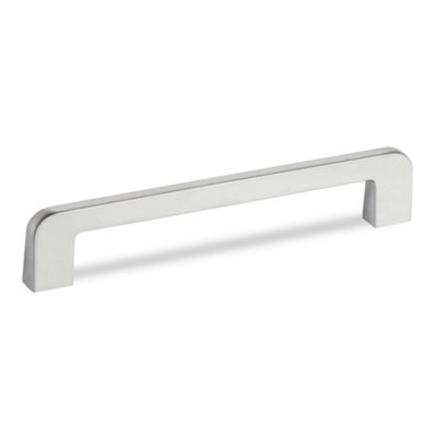 160mm Satin Chrome Cabinet Handle Curved Silver Kitchen Cupboard Door Drawer Pull Wardrobe Furniture Replacement Upcycle