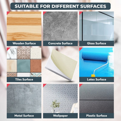 160pcs Interior Sticky Pads 20mm - Double Sided Sticky Pads Heavy Duty - Sticky Foam Pads for Wall Mounting - 9
